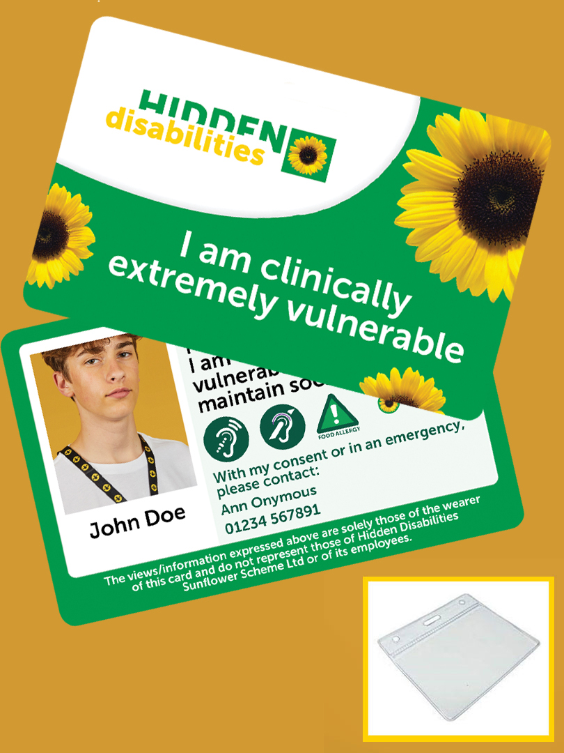 Clinically Extremely Vulnerable Card - Personalised 
