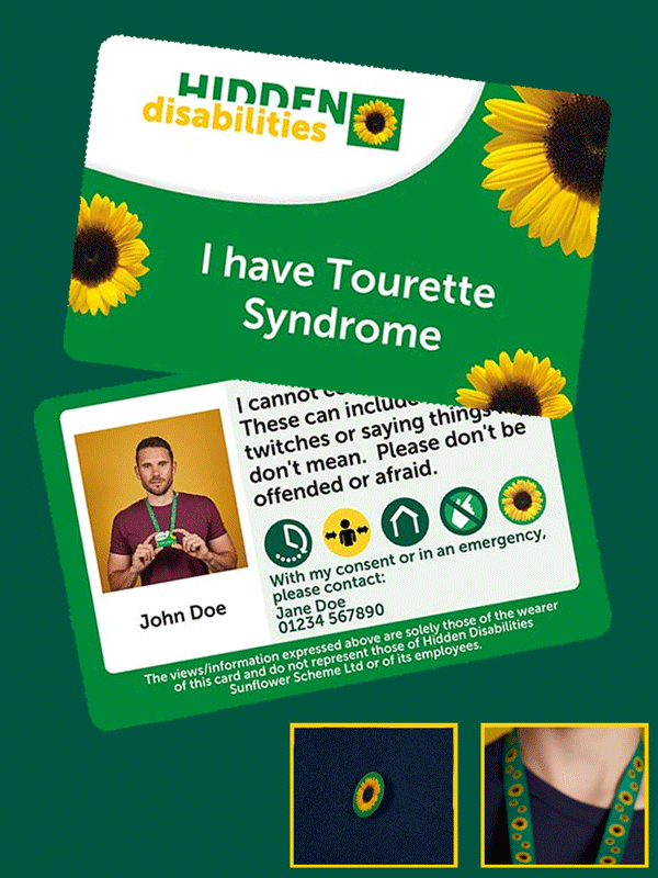 Tourette Syndrome Card - Personalised