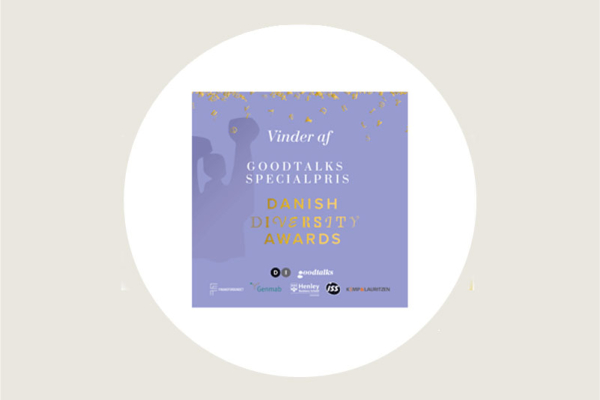 Goodtalks Special Award winner at Danish Diversity Awards 2023