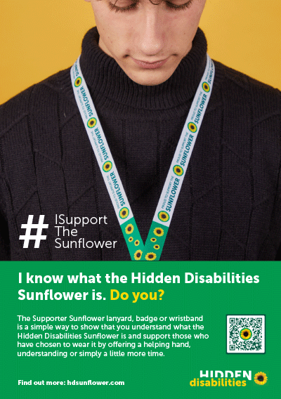 Sunflower poster for supporters